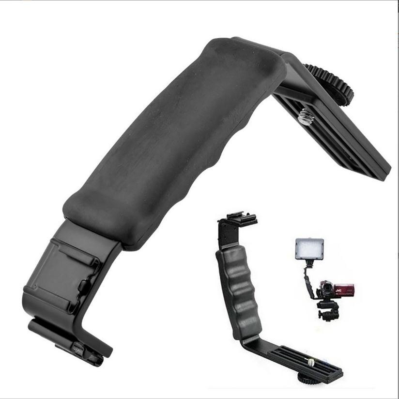 
Giá đỡ Gimbal mở rộng hình chữ L cầm tay với 2 đế gắn Thay thế phụ kiện cho DJI OSMO Mobile