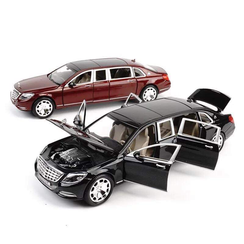 Mô hình xe XLG S600 Maybach Pullman 1:24 (Black)