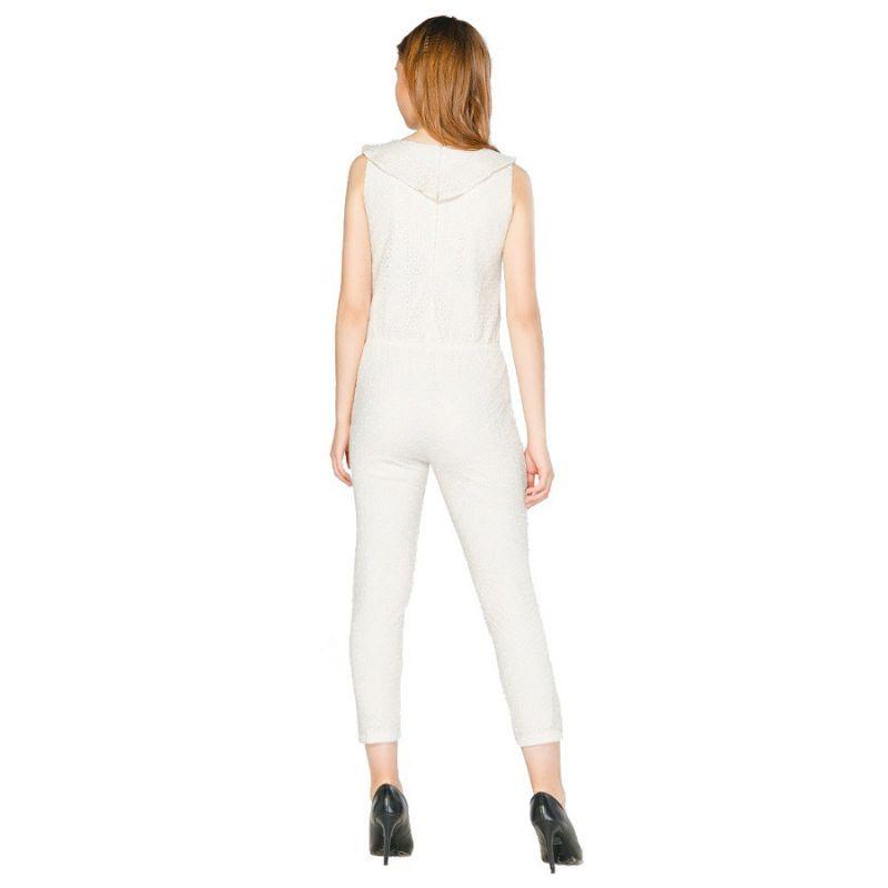Jumpsuit Phối Bèo Thanh Lịch Cho Nữ