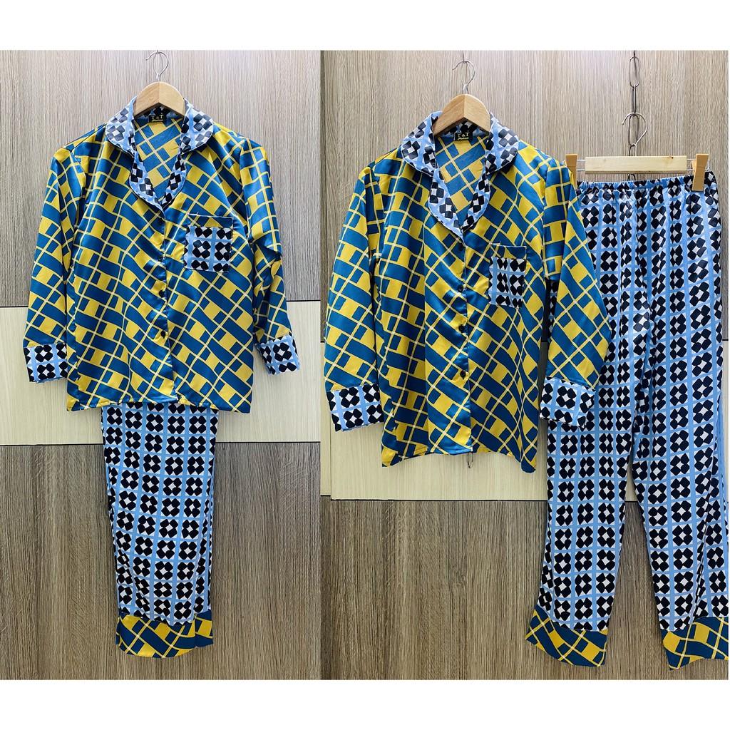 Đồ Bộ Pijama Caro Lụa Satin (Caro)