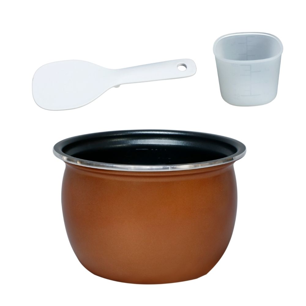 Nồi Cơm Hầm Áp Suất Mini Mishio MK303 - Hàng chính hãng