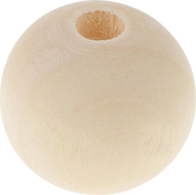 20 Pieces Round Wood Beads Loose Spacer Beads for Jewelry Crafting
