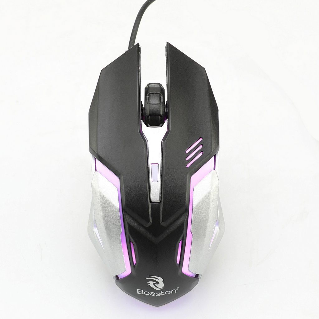 Chuột Chuyên Game Mouse Bosston M60 Led Nhiều Màu - HÀNG CHÍNH HÃNG