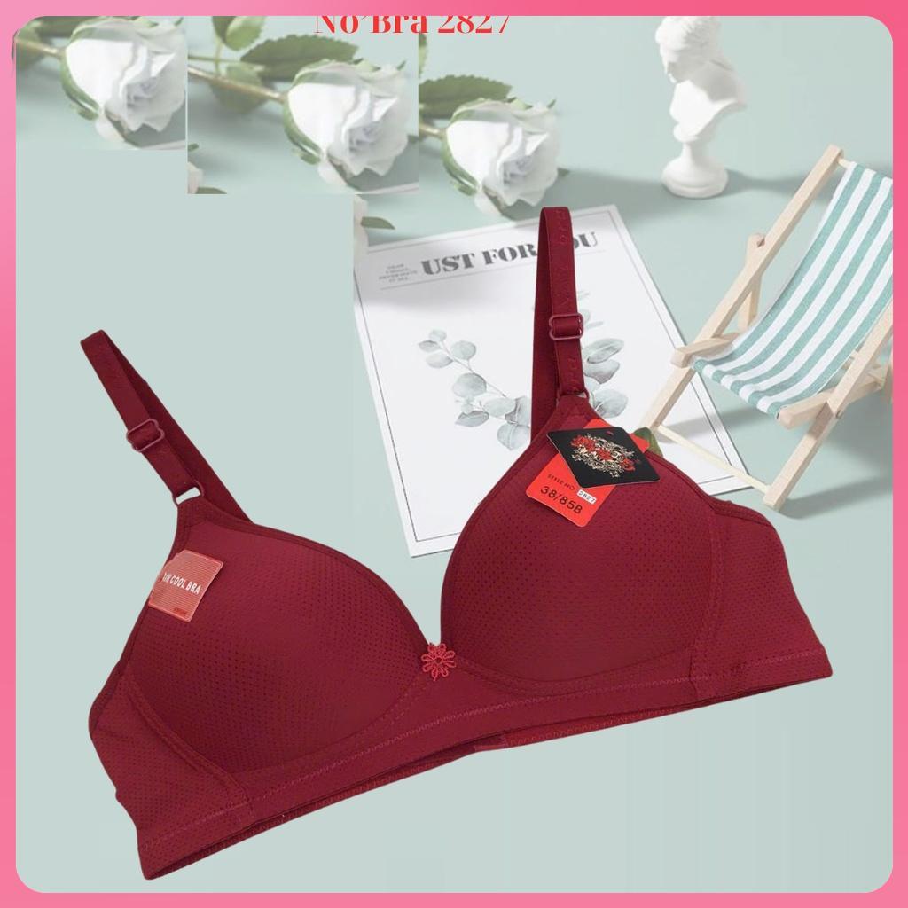 Áo ngực thông hơi - No' bra  N2827 , không mút, không gọng, mặc thoải mái - Da