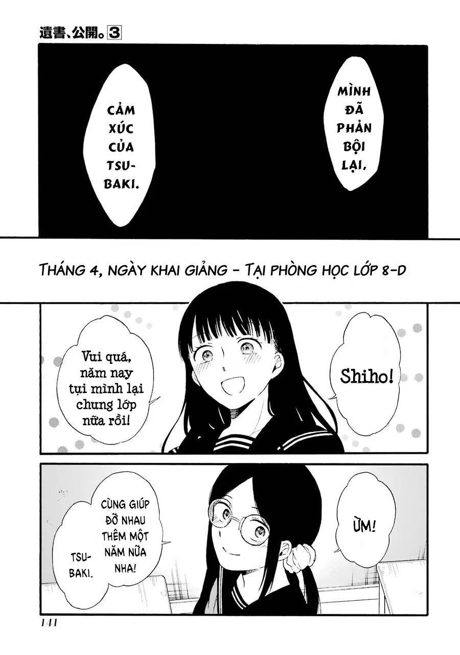 di thư trên bàn chapter 13 17