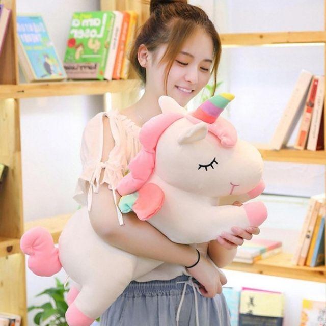 gấu bông ngựa pony, gấu bông unicor, gấu bông ngựa hồng