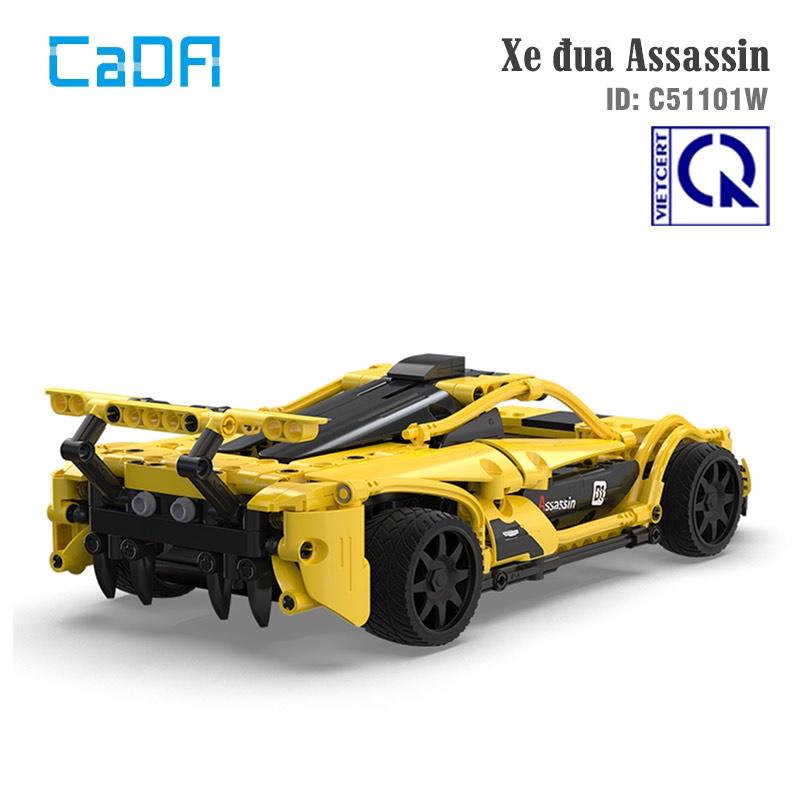 Đồ Chơi Lắp Ráp, Xếp Hình  Xe Đua Assassin – CADA C51101W Điều Khiển Từ Xa