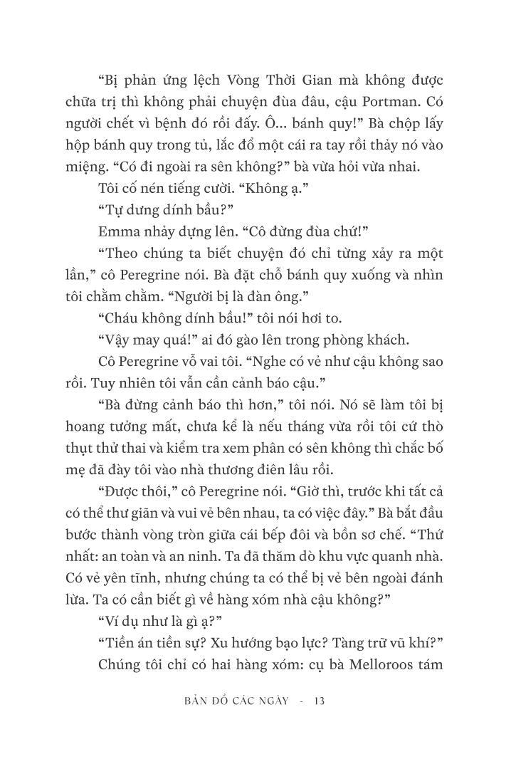 Bản Đồ Các Ngày