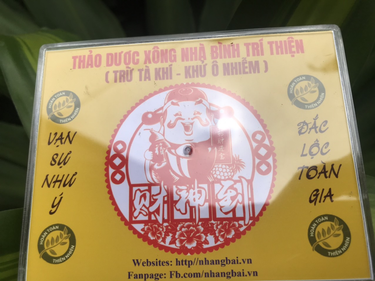 Thảo dược xông nhà  ( Dạng gói bột ) - 100% Thảo Dược, Không Hóa Chất