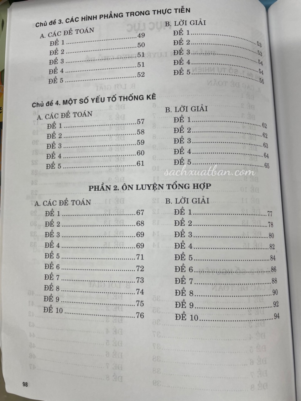 Ôn Tập - Kiểm Tra Nâng Cao Và Phát Triển Năng Lực Toán 6 (Tập 1 + Tập 2)