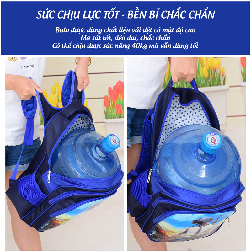Balo đi học cho bé - Balo hoạt hình cao cấp