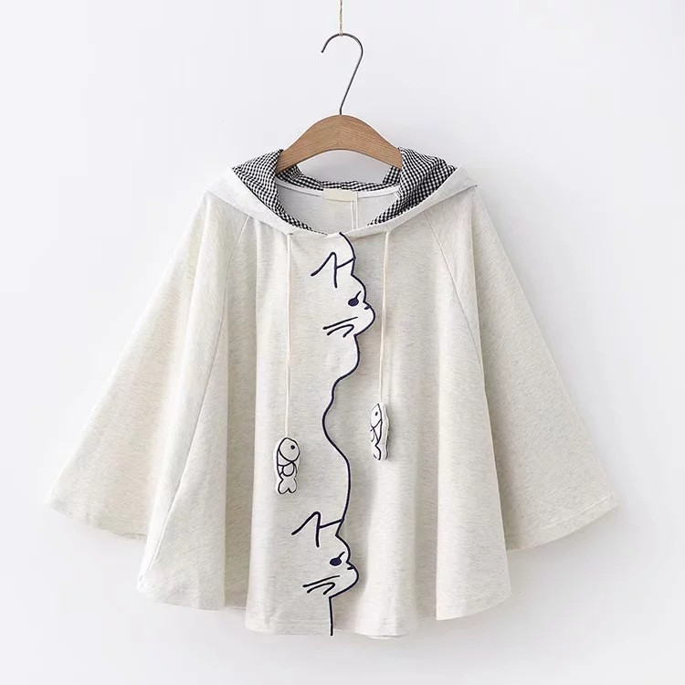 Áo Khoác Nữ Cánh Dơi Cute