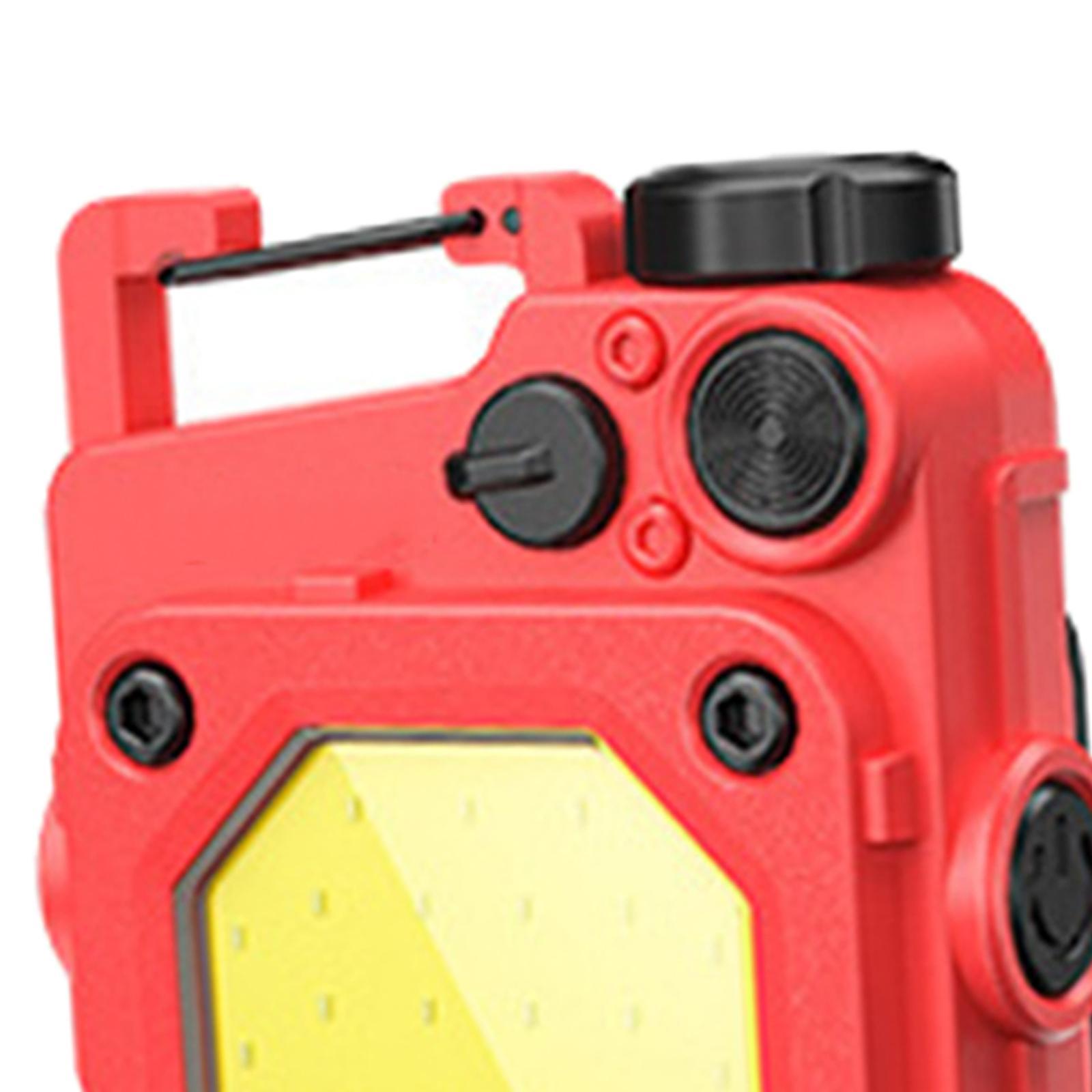Mini LED Flashlight Bright Multifunction Backpacking COB Work Light Keychain