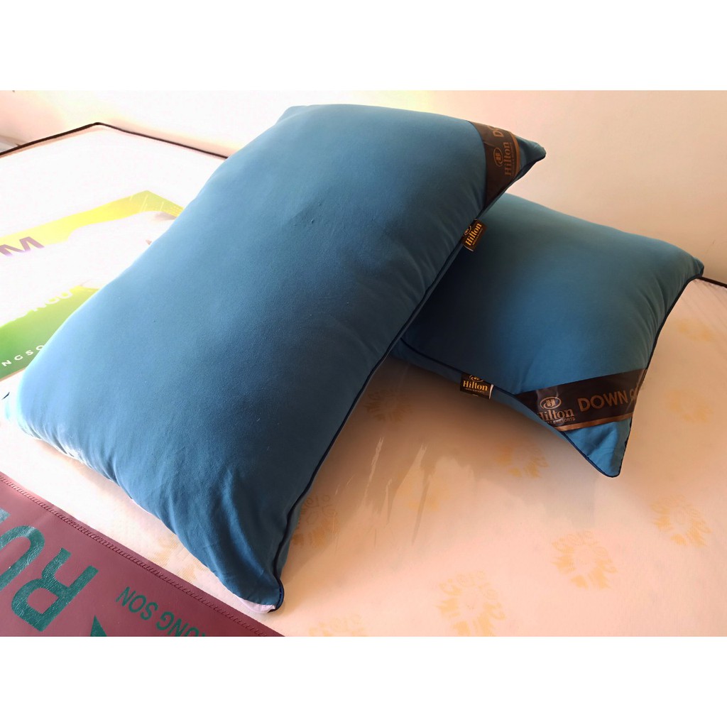 1 cặp Ruột Gối Đầu Cao Cấp Pillow Nhiều Màu Tiêu Chuẩn 5* Kích Thước 45x65cm (02 chiếc)