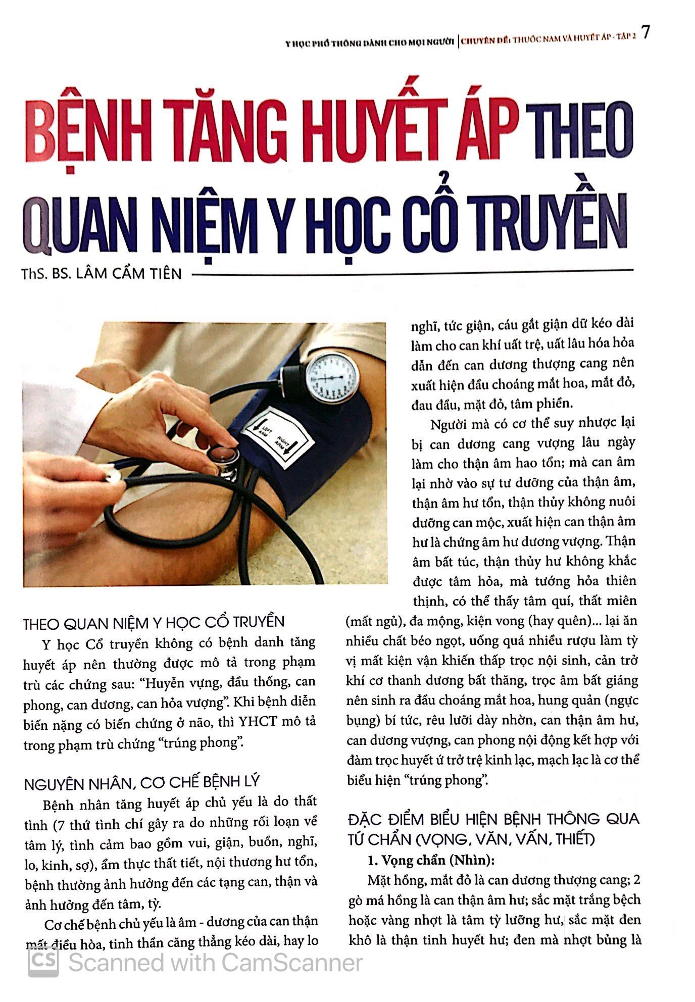 Y Học Phổ Thông - Thuốc Nam Và Huyết Áp (Tập 2)