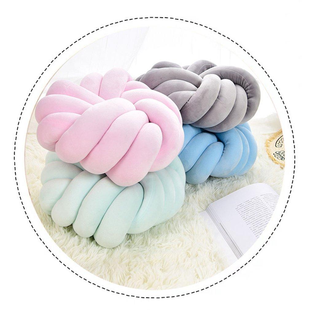 Sáng Tạo Bắc Âu Handmade Sang Trọng Thắt Nút Áo Gối Sofa Giường Ngủ Đệm Tựa Lưng Văn Phòng Đệm Trẻ Em Trang Trí Phòng Ngủ Đệm