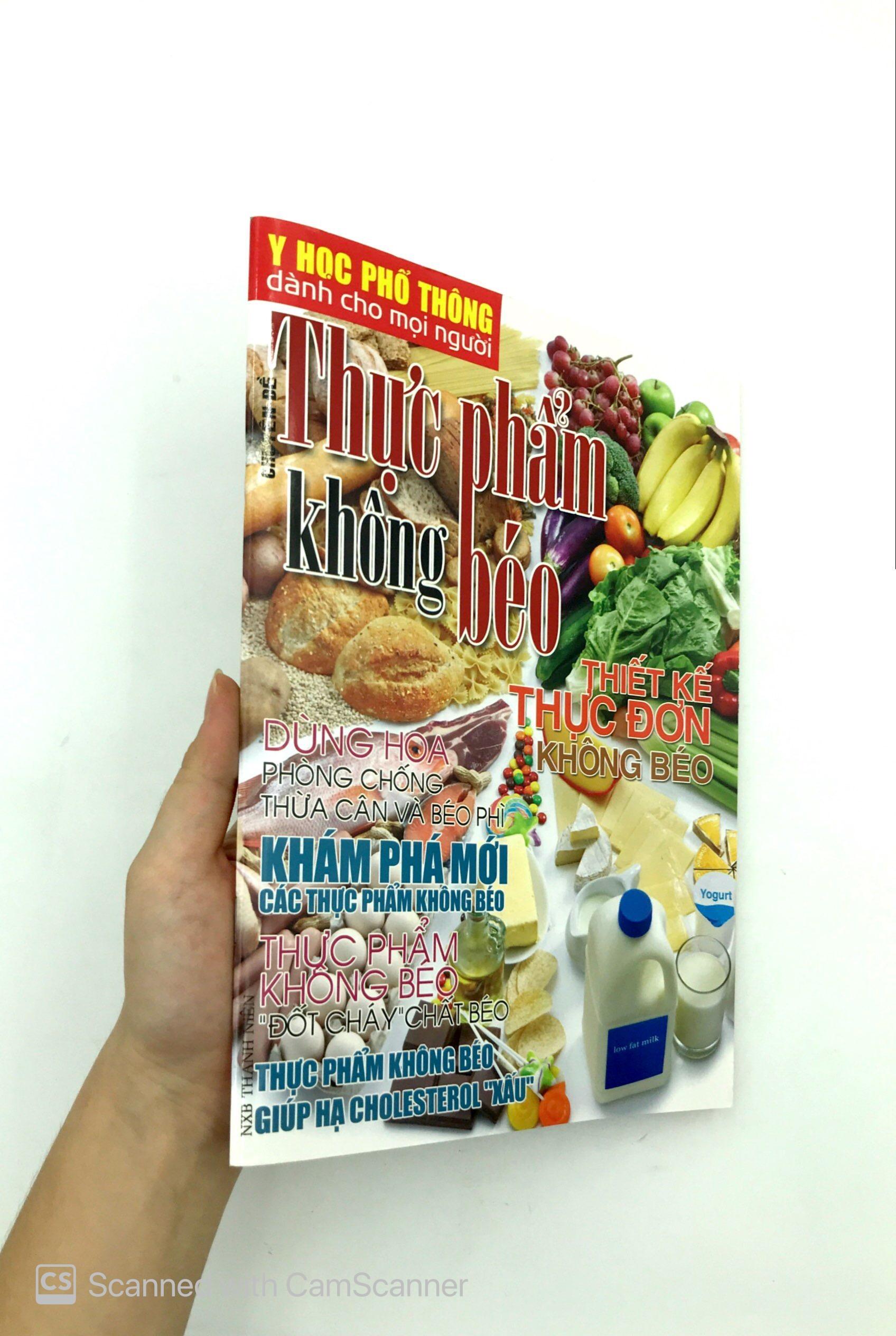 Y Học Phổ Thông Dành Cho Mọi Người - Chuyên Đề: Thực Phẩm Không Béo