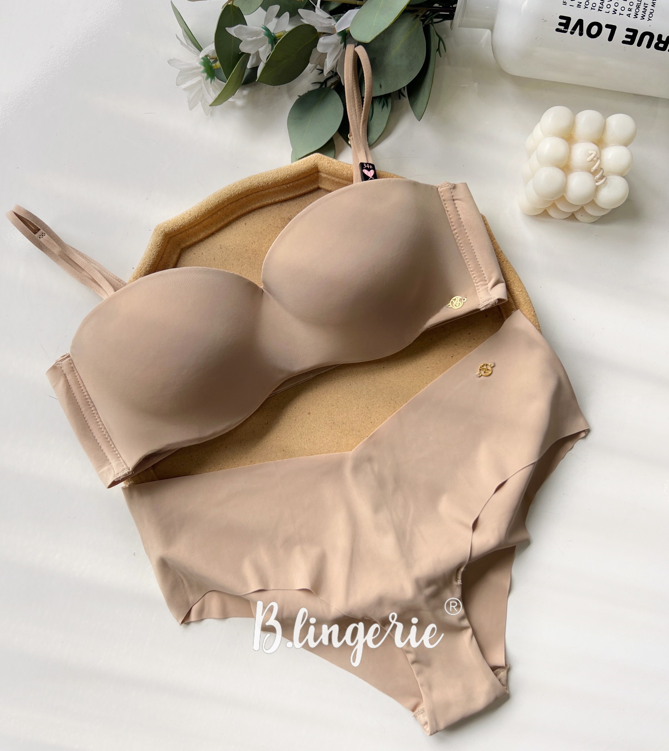Bộ Đồ Lót Nữ Đơn Giản - B.Lingerie