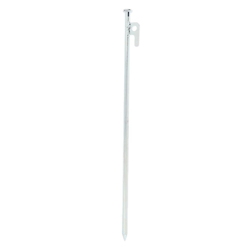 2x4 Pieces Outdoor Camping Tent Stakes Awning Tarp Ground Nails Pegs Pins 40cm