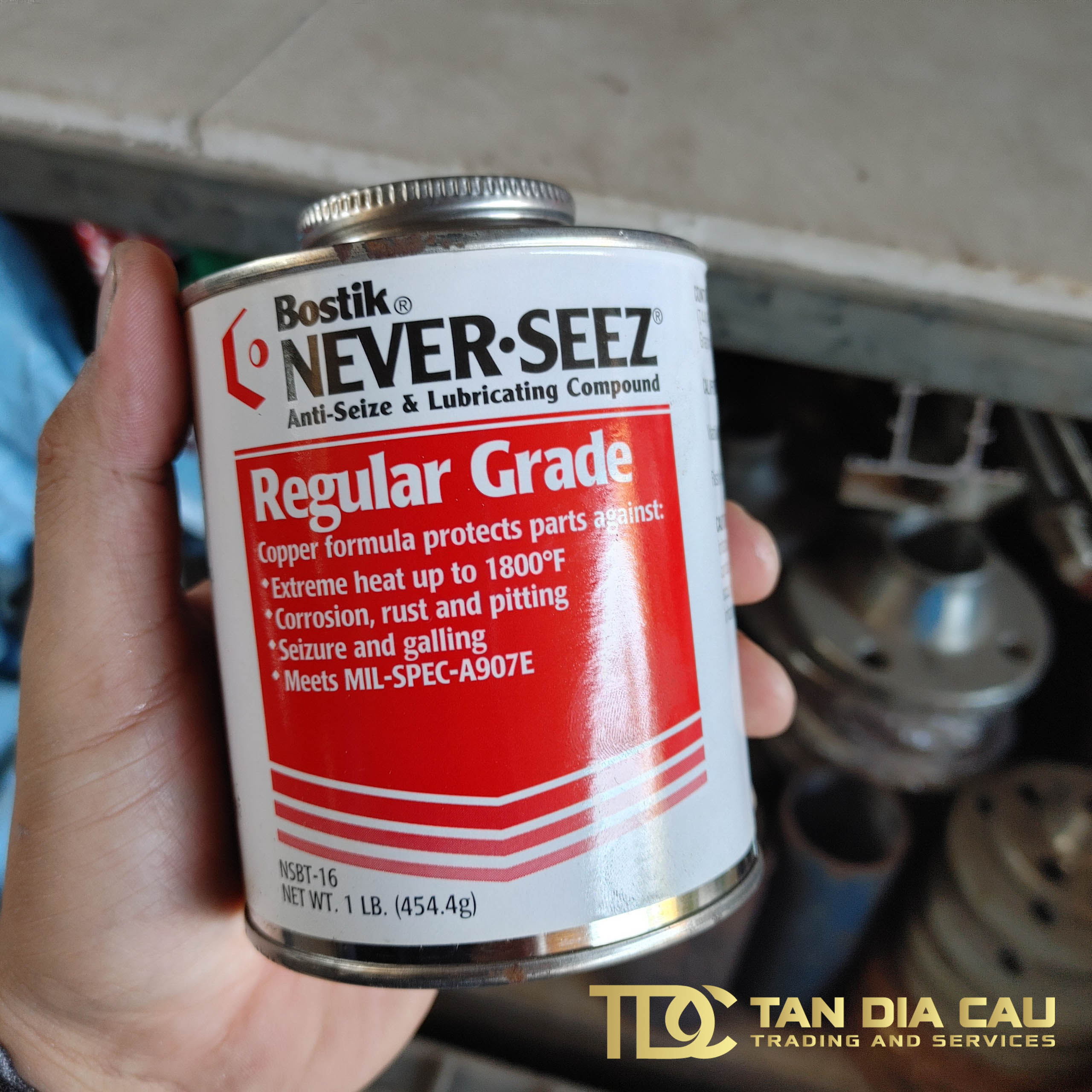 Mỡ Đồng Never-Seez Regular Copper Grade Anti-Seize - Bôi trơn và chống ăn mòn - Tandiacau