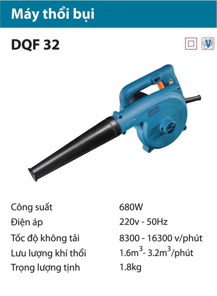 MÁY THỔI BỤI 680W DONGCHENG DQF32 - HÀNG CHÍNH HÃNG