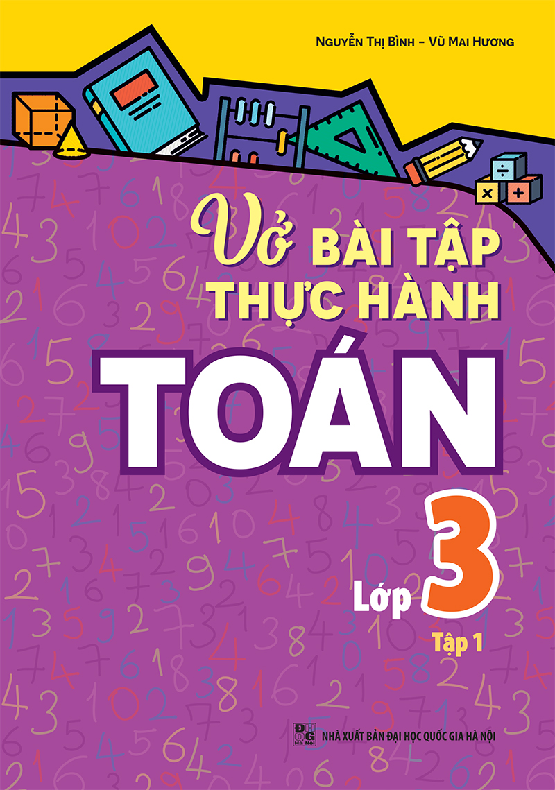 Sách: Combo 3 Cuốn Rèn Kĩ Năng Học Tốt Toán 3 + Vở Bài Tập Thực Hành Toán Lớp 3