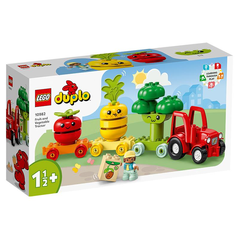 Đồ Chơi Lắp Ráp LEGO Đoàn Tàu Rau Củ Hữu Cơ 10982 (19 chi tiết)