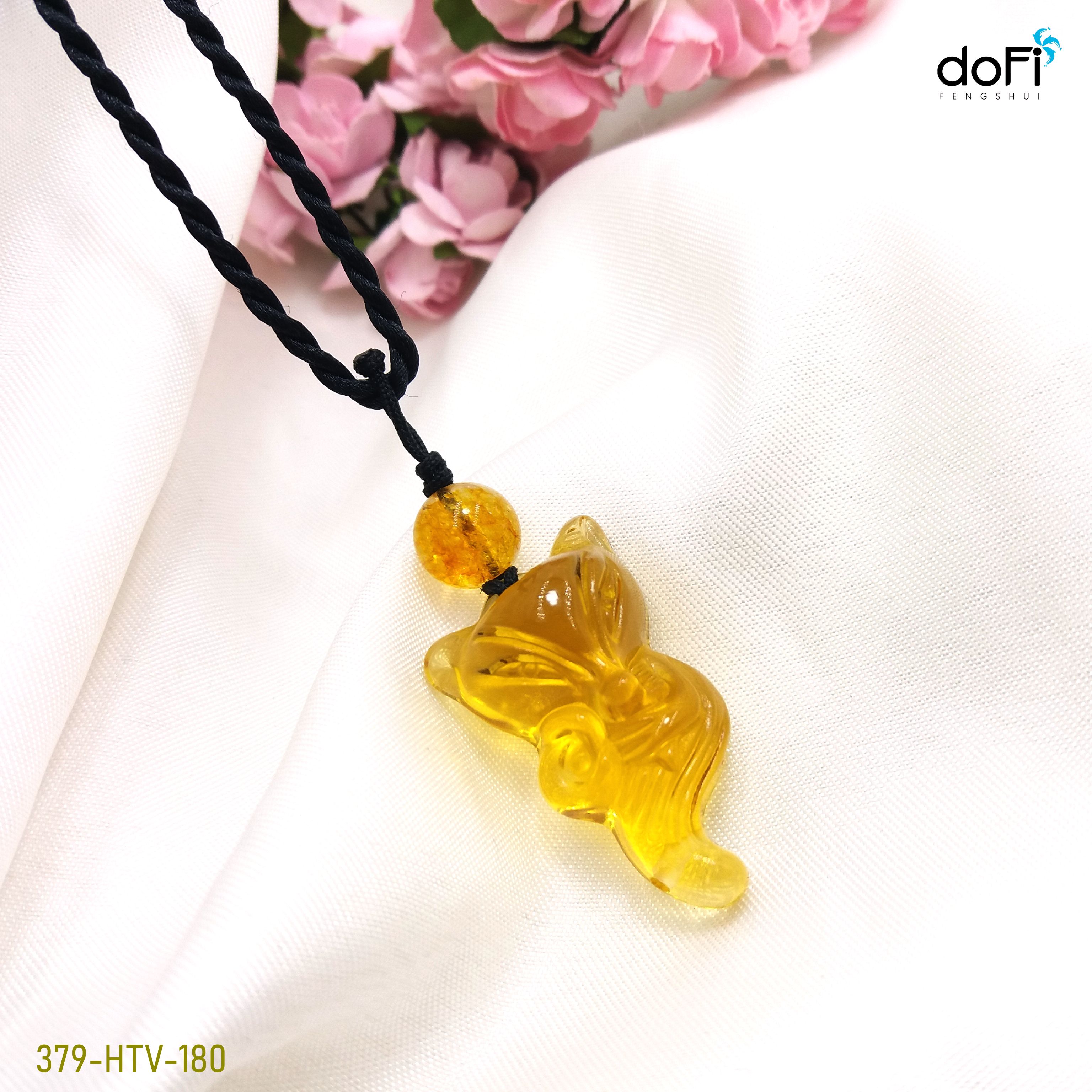 MẶT DÂY HỒ LY DÁNG ÔM HOA HỒNG ĐÁ TOPAZ VÀNG