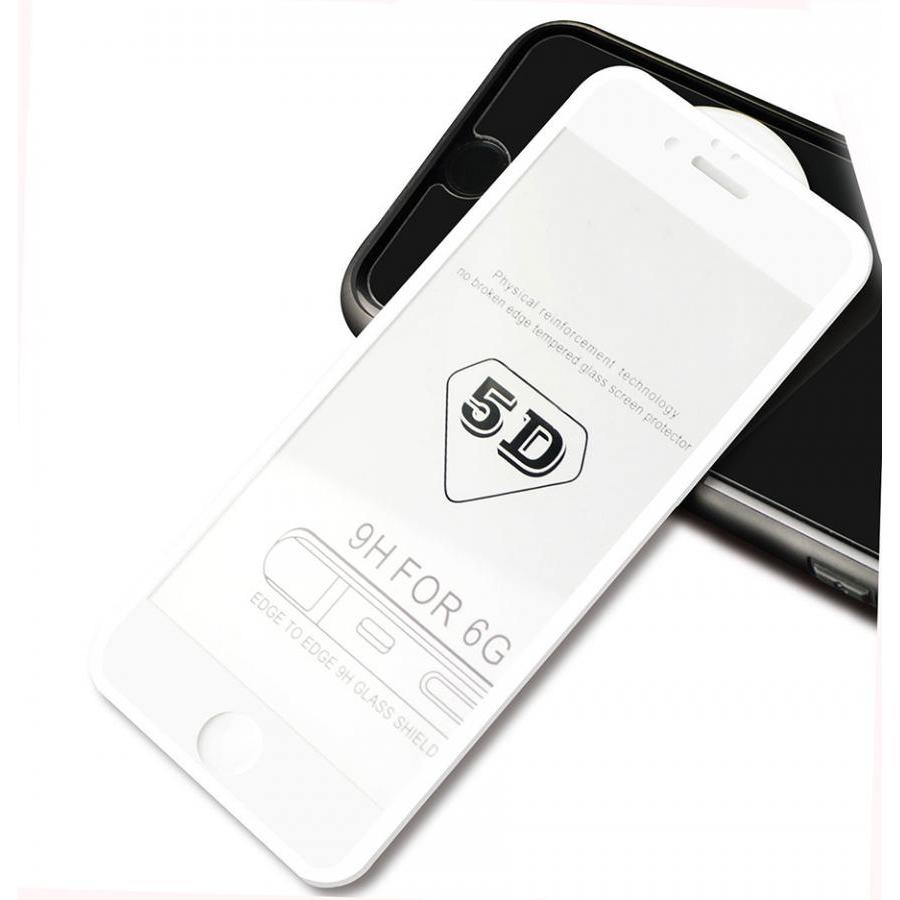 Miếng dán cường lực 5D cao cấp dành cho iPhone 6 Plus / 6S Plus Full màn hình - Hàng nhập khẩu