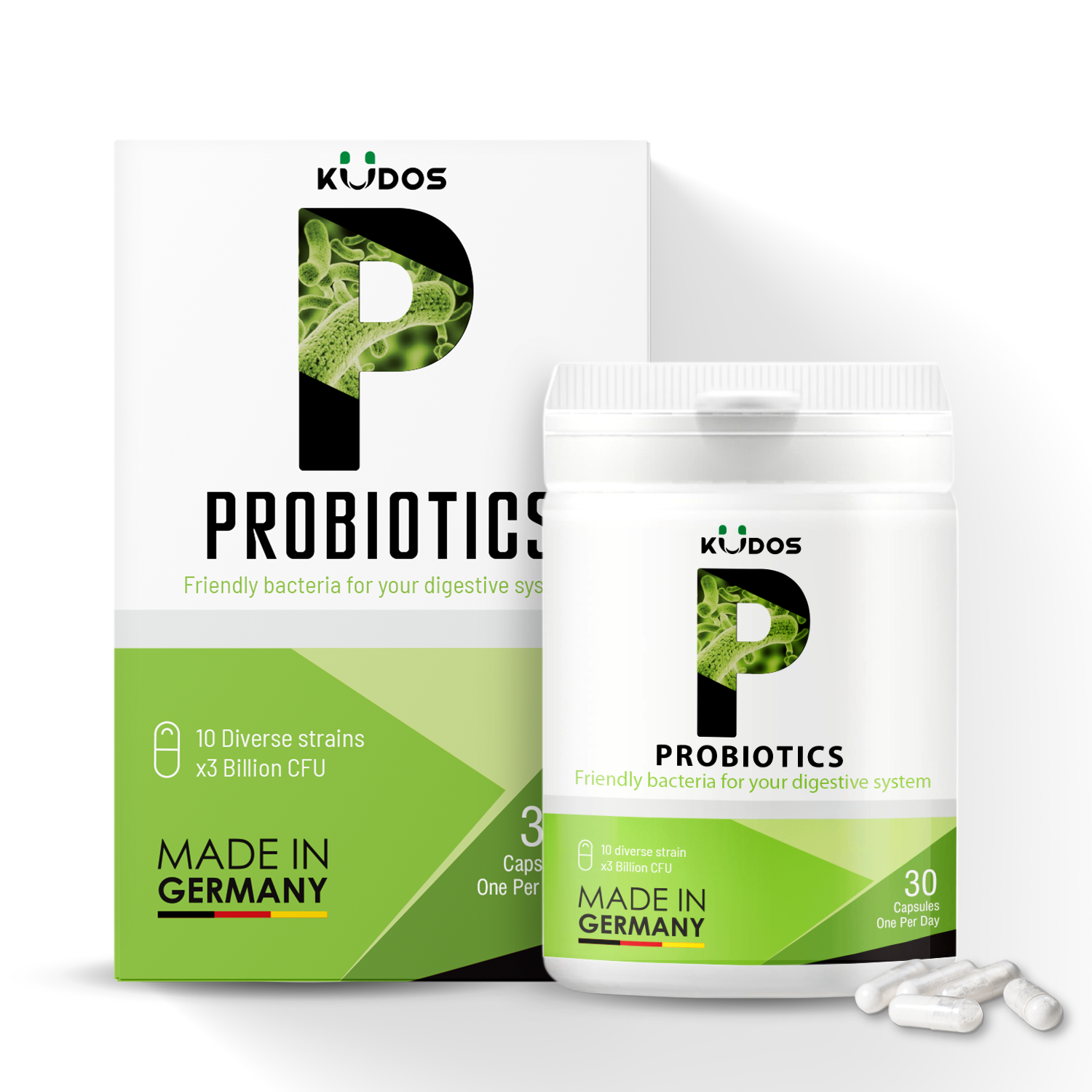 Viên Nang Hỗ Trợ Tiêu Hóa KUDOS PROBIOTICS