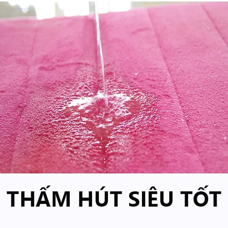COMBO 2 Thảm Lau Chân Chùi Chân Nhà Tắm chống trượt 3d nhà bếp welcome cao cấp khách sạn đế cao su hút nước 60x40 - Giao Màu Ngẫu Nhiên