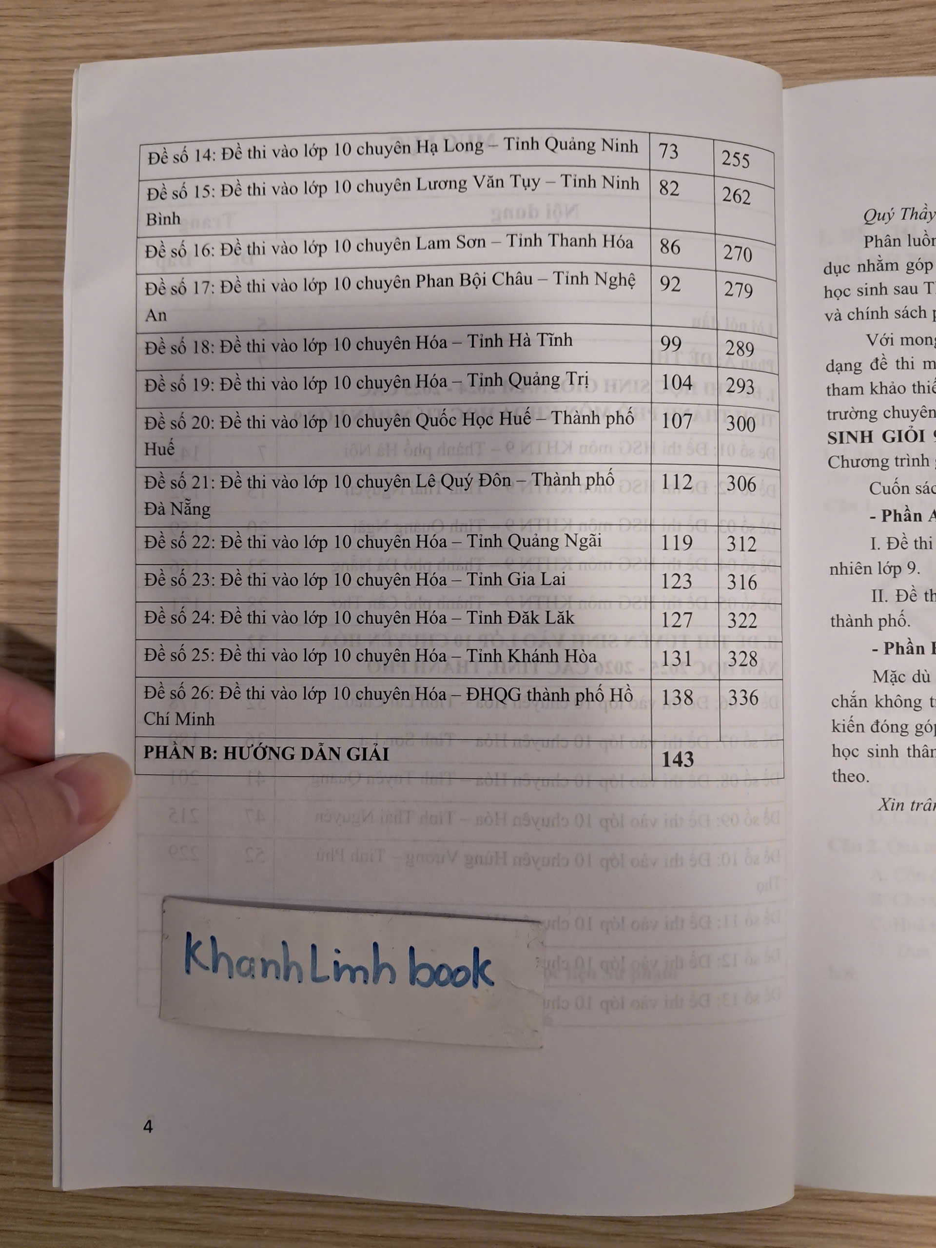 Sách - Bộ Đề Và Đáp Án Thi Học Sinh Giỏi 9 Và Ôn Vào Lớp 10 Chuyên Hóa - Theo Chương Trình Mới