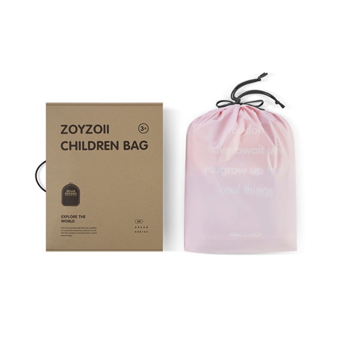 Balo Mẫu Giáo Tiểu Học Lớp 1-3 ZOY ZOII B19 Cho Bé Trai Bé Gái - Hàng Chính Hãng