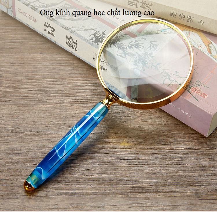 Kính Lúp 6X Cầm Tay 82mm - 01 CHIẾC GIAO MÀU NGẪU NHIÊN