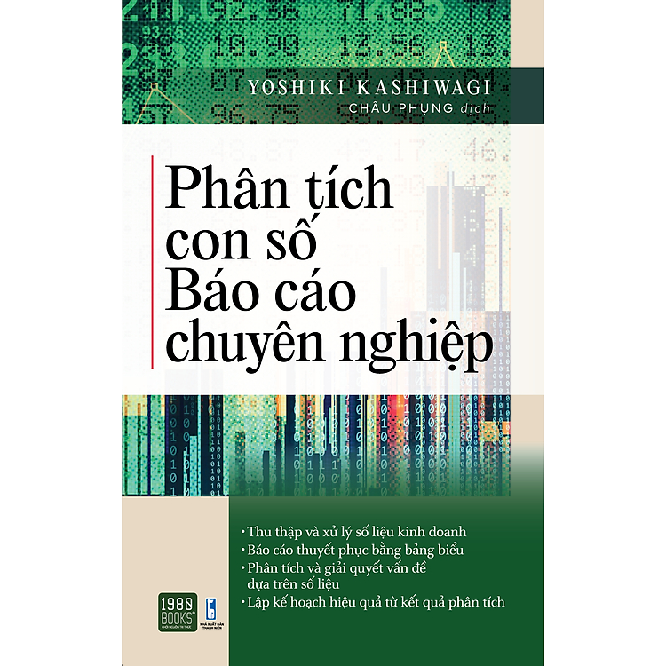 Sách: Phân Tích Con Số, Báo Cáo Chuyên Nghiệp