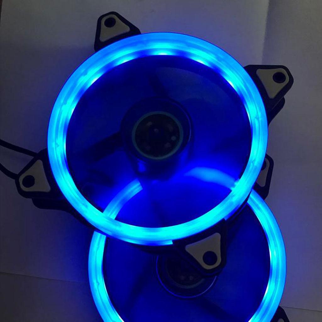4/3Pin 120mm Computer LED Case Cooling Fan