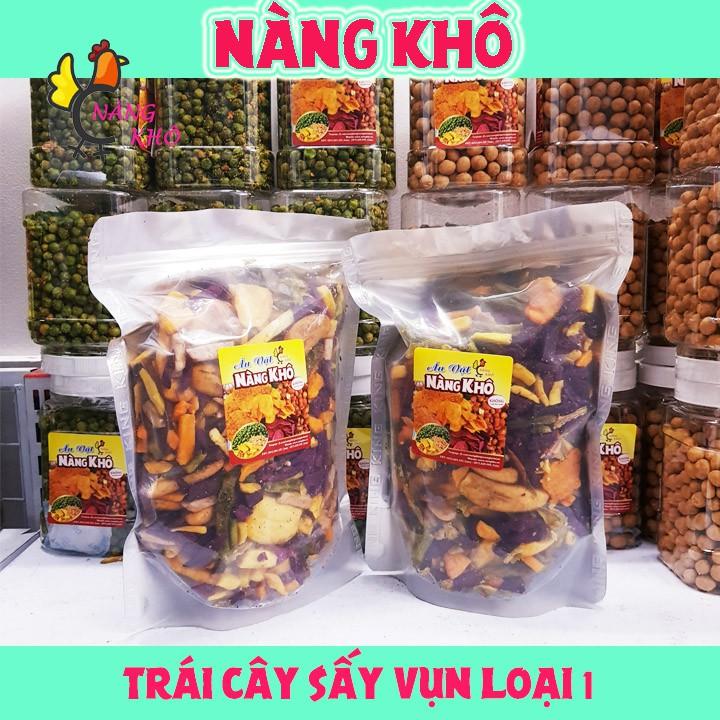 Trái Cây Sấy ( 1 Kí Thập Cẩm Sấy hàng vụn loại ngon đủ 10 vị )