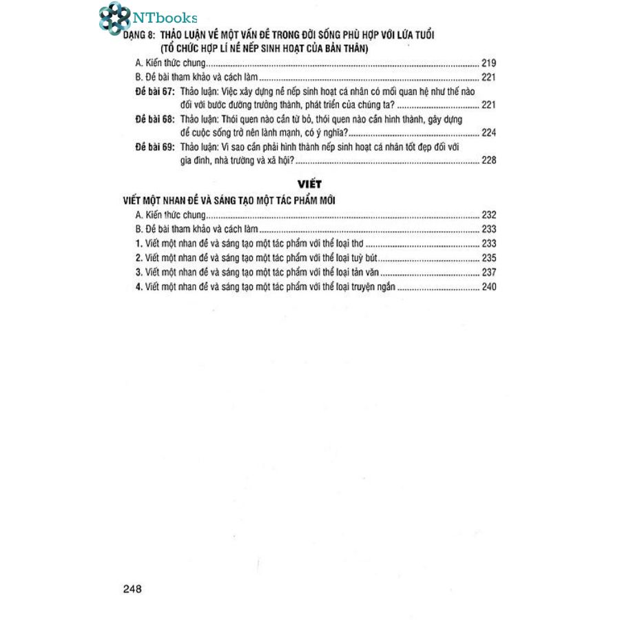 Sách Hướng Dẫn Viết, Nói Và Nghe Các Dạng Văn Lớp 8 Tập 1 - Dùng Chung Cho Các Bộ SGK Hiện Hành