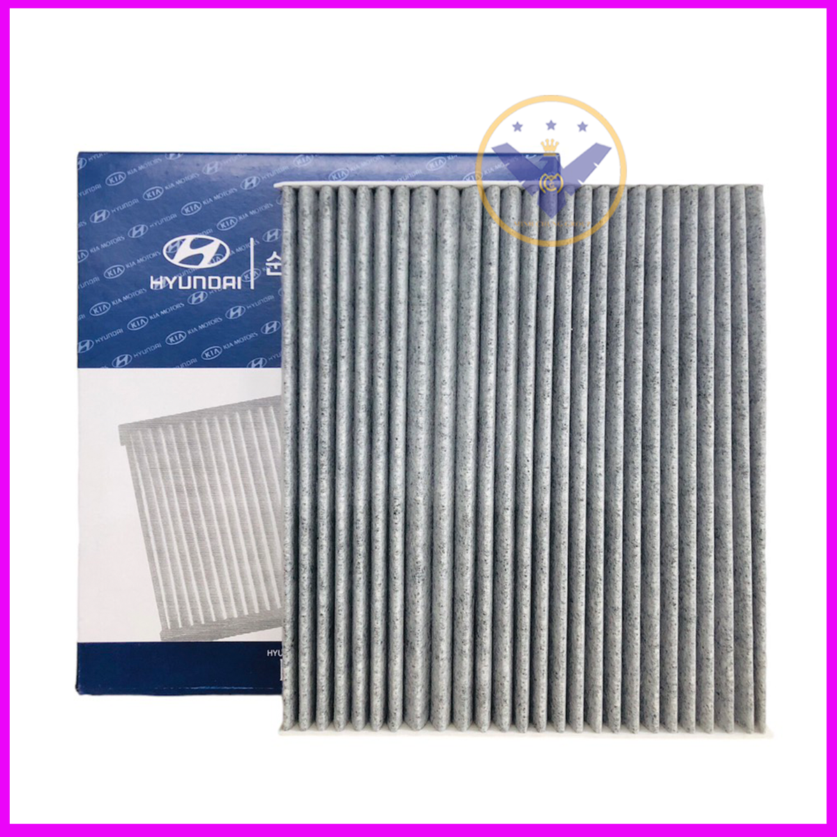 Lọc gió điều hòa than hoạt tính cho xe Hyundai Santafe , Kia Sedona, Cerato 2.0, Optima, Sonata, Carnival, Azera - 9713