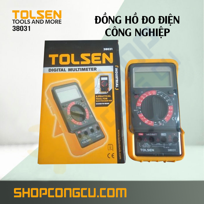 Dụng cụ đo điện công nghiệp Tolsen 38031