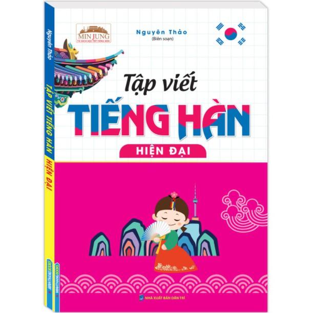 Sách - Tập viết tiếng Hàn hiện đại