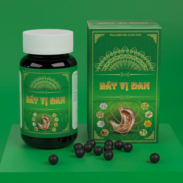 Viên uống hỗ trợ điều trị bệnh đau dạ dày của Vạn Xuân Đường - Bát Vị Đan - Chống viêm loét dạ dày, trào ngược dạ dày, đau bao tử