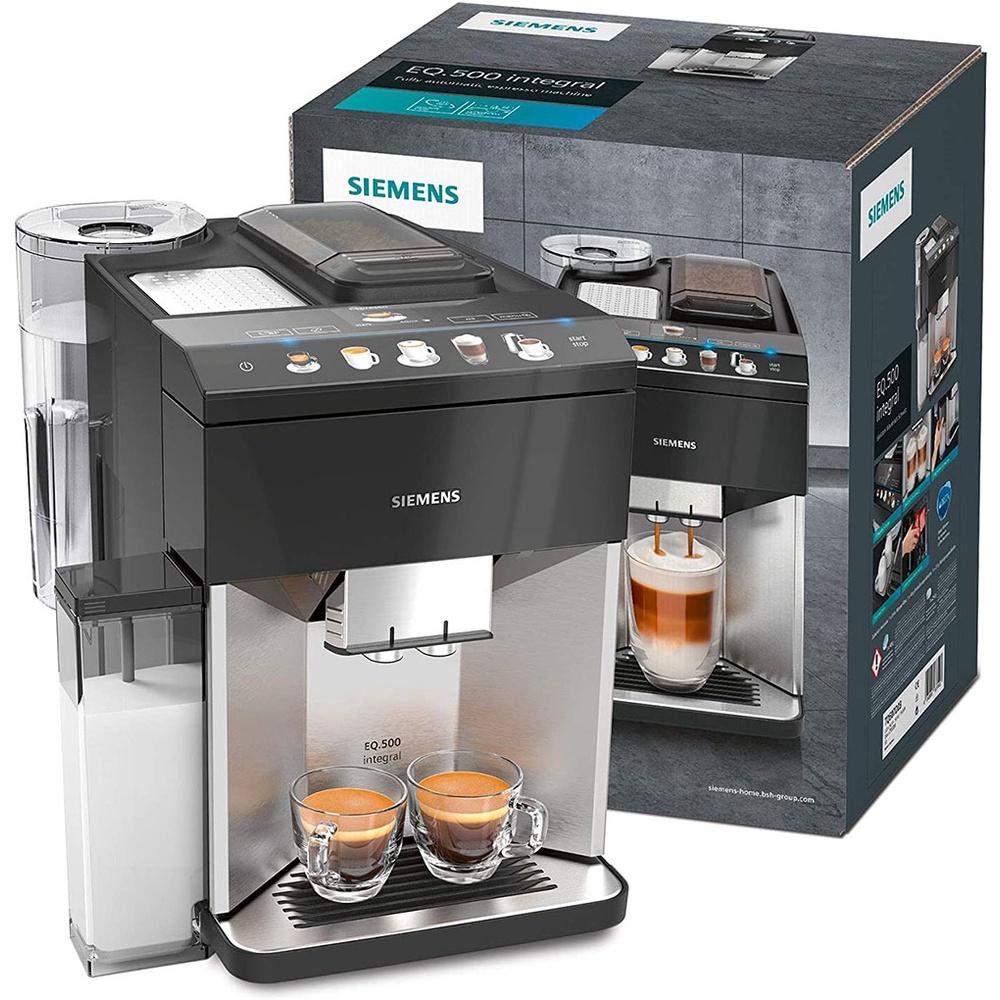 Máy Pha Cà Phê Tự Động Siemens TQ503D01 EQ500, Máy Pha Cafe, Espresso, Cappuccino, Coffee Machine, Made in Slovenia