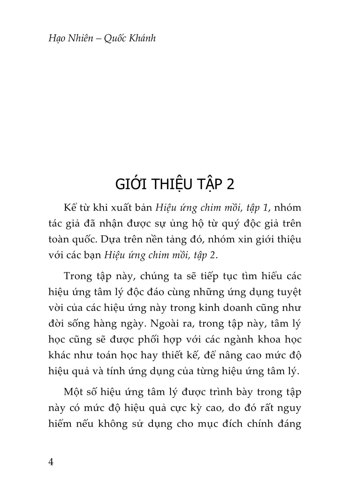 Hiệu Ứng Chim Mồi 2 (Tái Bản 2023)