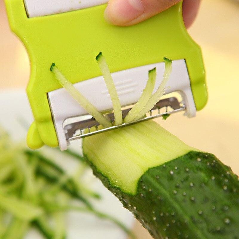 Cutter Kitchen Tool Stainless Steel Potato Carrot Cucumber Cutter Peeler Grater Grade Shredder Slicer Vegetable Julienne Peeler