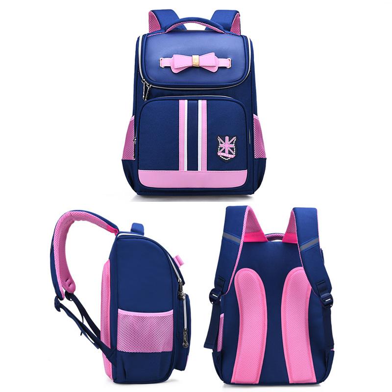 Hoạt Hình Dễ Thương Nơ Chỉnh Hình Ba Lô Trẻ Em Học Túi Cho Bé Gái Công Chúa Trẻ Em Schoolbags Ba Lô Tiểu Lưng Mochila