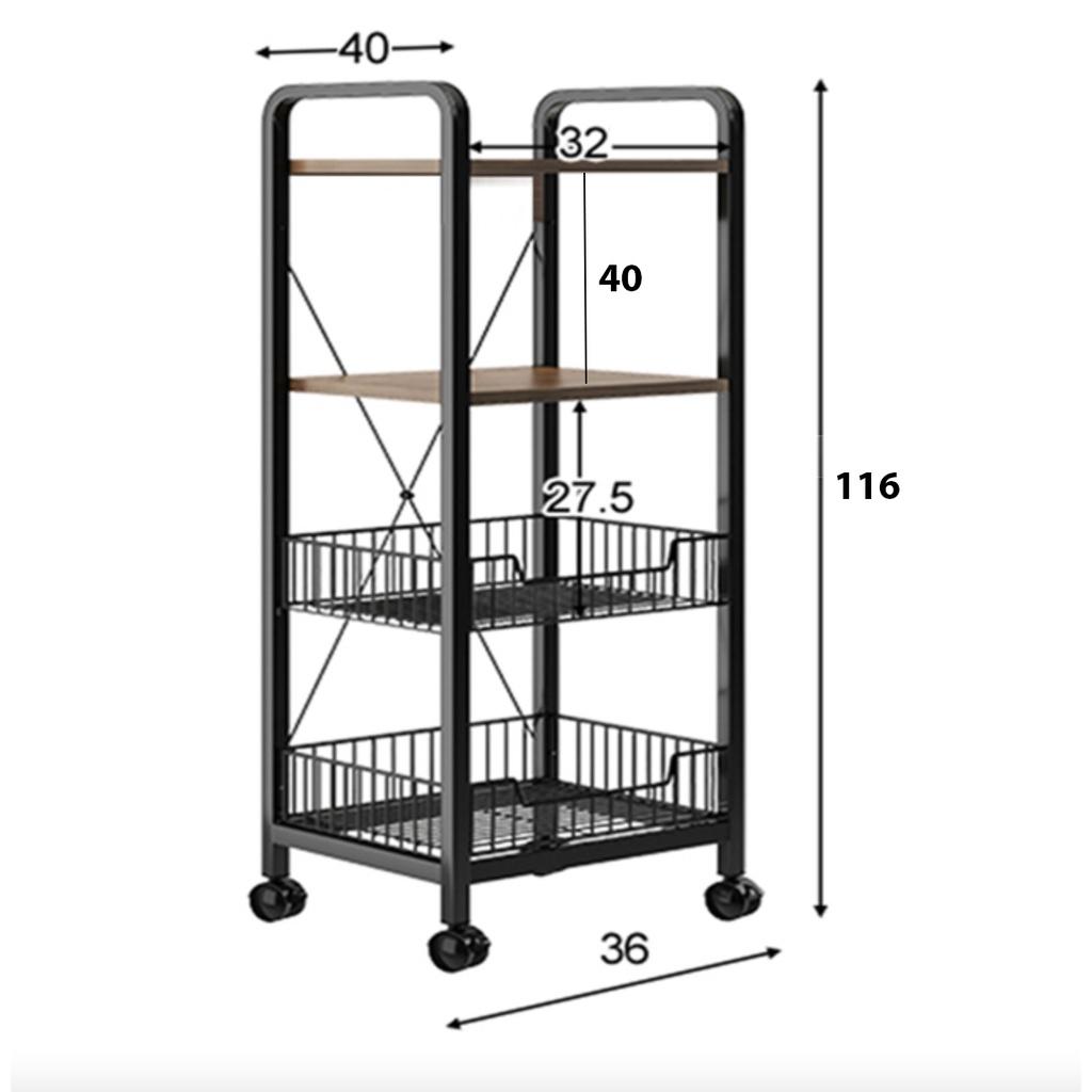 Kệ đa năng, kê đa năng 3 tầng KENA phủ sơn tĩnh điện lắp ráp thông minh KN 150-1
