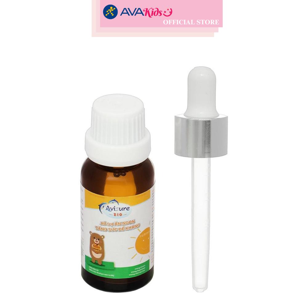 Siro Avisure Zio bổ sung kẽm hỗ trợ ăn ngon, tăng đề kháng 20 ml (từ 6 tháng)
