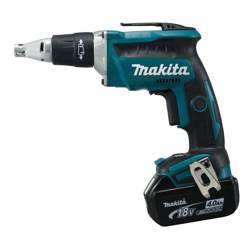 MÁY VẶN VÍT DÙNG PIN (BL)(18V / 4.0AH) (01 SẠC NHANH ,02 PIN 18V/ 4.0AH) MAKITA DFS452RME- HÀNG CHÍNH HÃNG