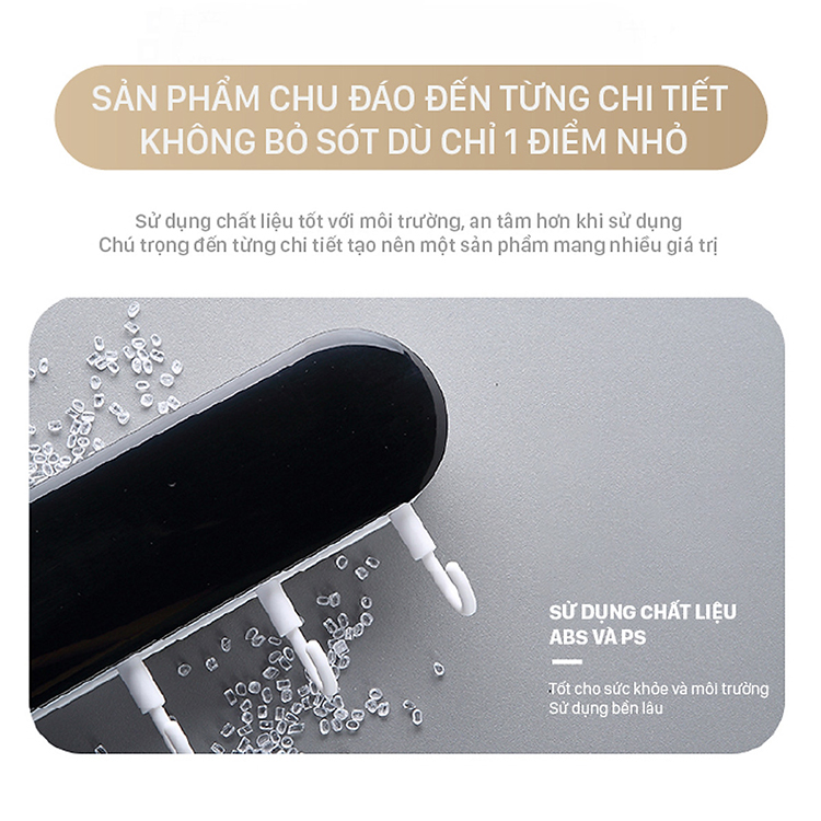 Kệ Đựng Dao Dán Tường Đa Năng, Kệ Cài Dao Kéo, Kệ Để Dao Có Móc Treo, Ngăn Để Muỗng & Đũa - Giá Dắt Dao Kéo Dán Tường Có Móc Treo Đồ Dùng Nhà bếp - Giao Màu Ngẫu Nhiên [HÀNG CHÍNH HÃNG]